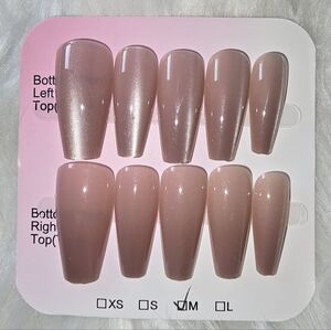 Elegant Nude Press-On Nails